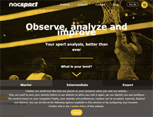 Tablet Screenshot of nacsport.com